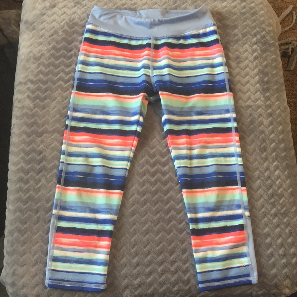 Girls Gymgo striped capris